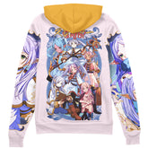 Frieren V3 Frieren Beyond Journey’s End Streetwear Zip Hoodie Jacket