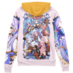 Frieren V3 Frieren Beyond Journey’s End Streetwear Zip Hoodie Jacket