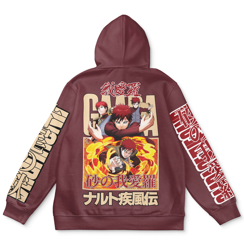Gaara Shippuden Streetwear Hoodie