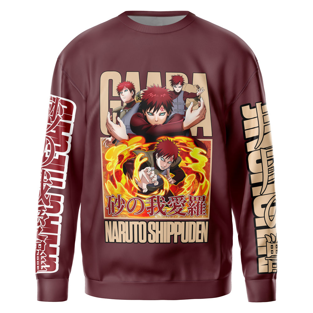 Gaara Naruto Shippuden" Streetwear Sweatshirt