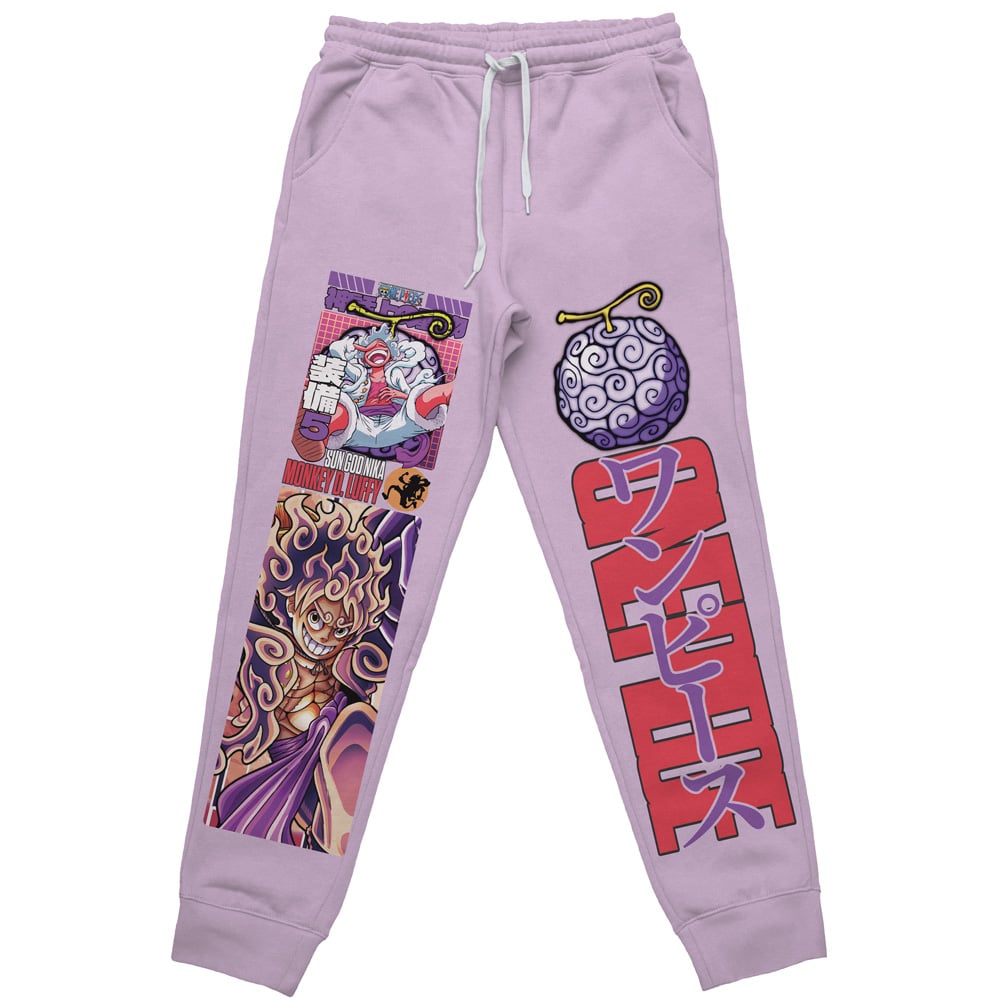 Gear 5th Luffy V2 One Piece" Streetwear Sweatpants