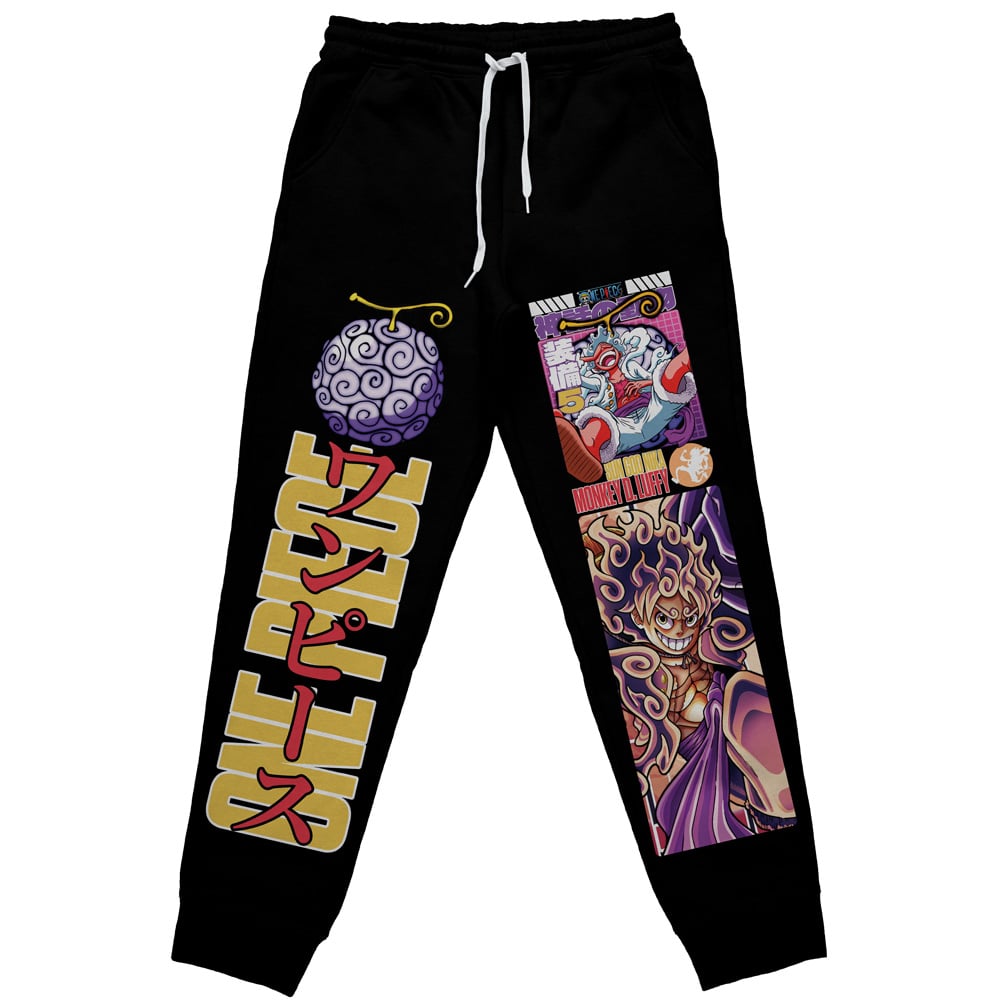 Gear 5th Luffy V3 One Piece" Streetwear Sweatpants