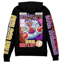 Gear 5th Luffy V3 One Piece" Streetwear Zip Hoodie Jacket