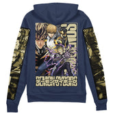Genos One Punch Man Streetwear Zip Hoodie Jacket