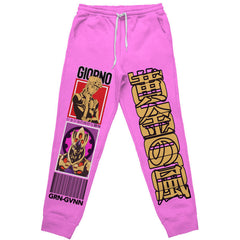 Giorno Giovanna Jojo's Bizarre Adventure Streetwear Sweatpants