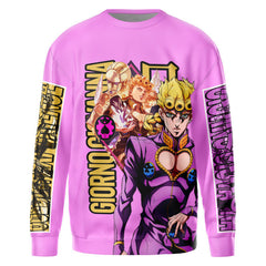 Giorno Giovanna Jojo's Bizarre Adventure Streetwear Sweatshirt