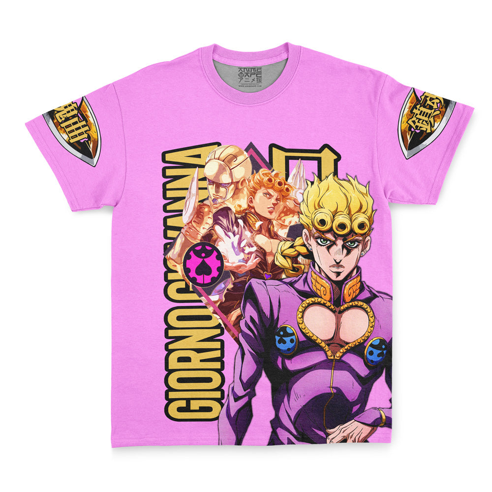 Giorno Giovanna Jojo's Bizarre Adventure Streetwear T-Shirt