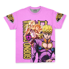 Giorno Giovanna Jojo's Bizarre Adventure Streetwear T-Shirt