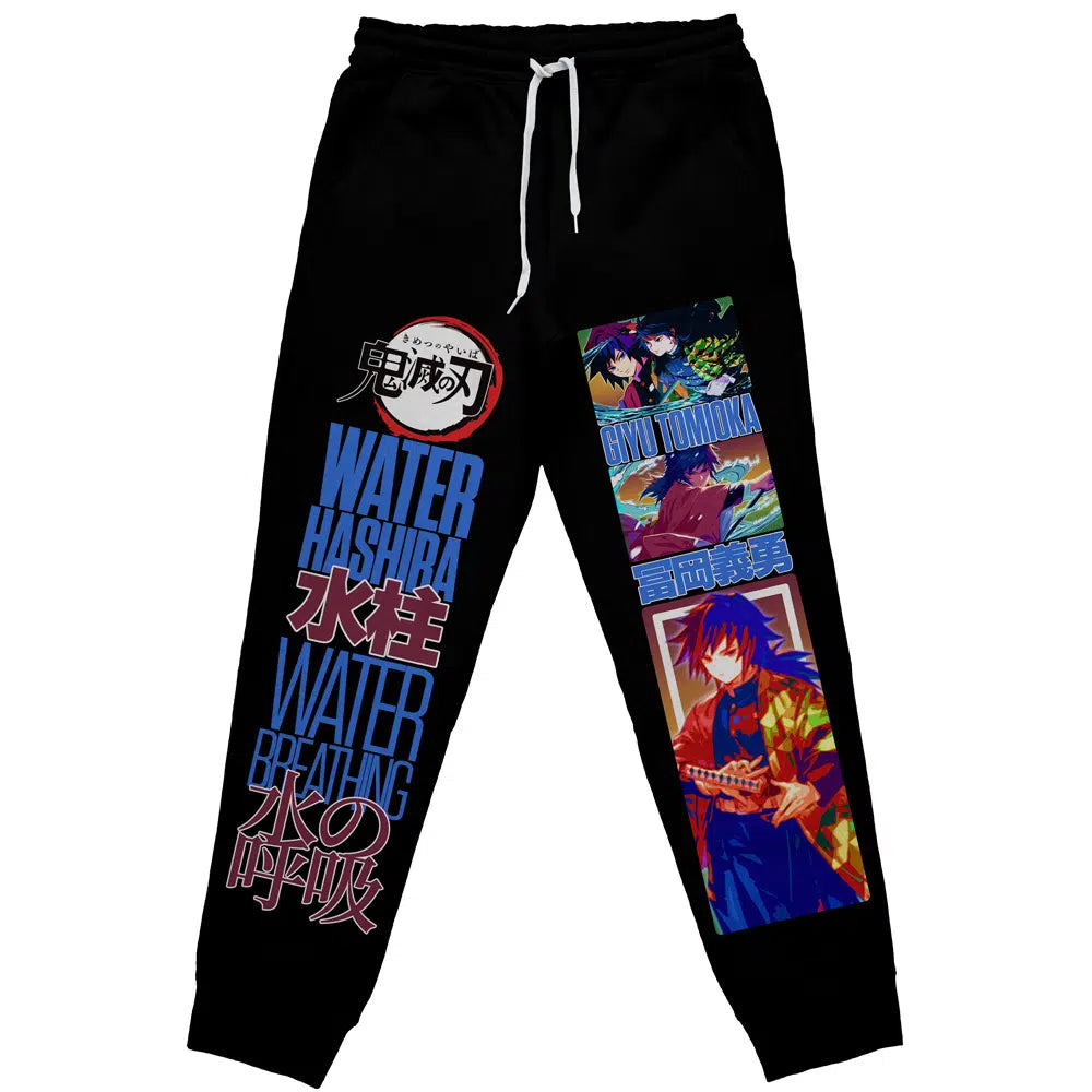 Giyu Tomioka V3 Demon Slayer" Streetwear Sweatpants