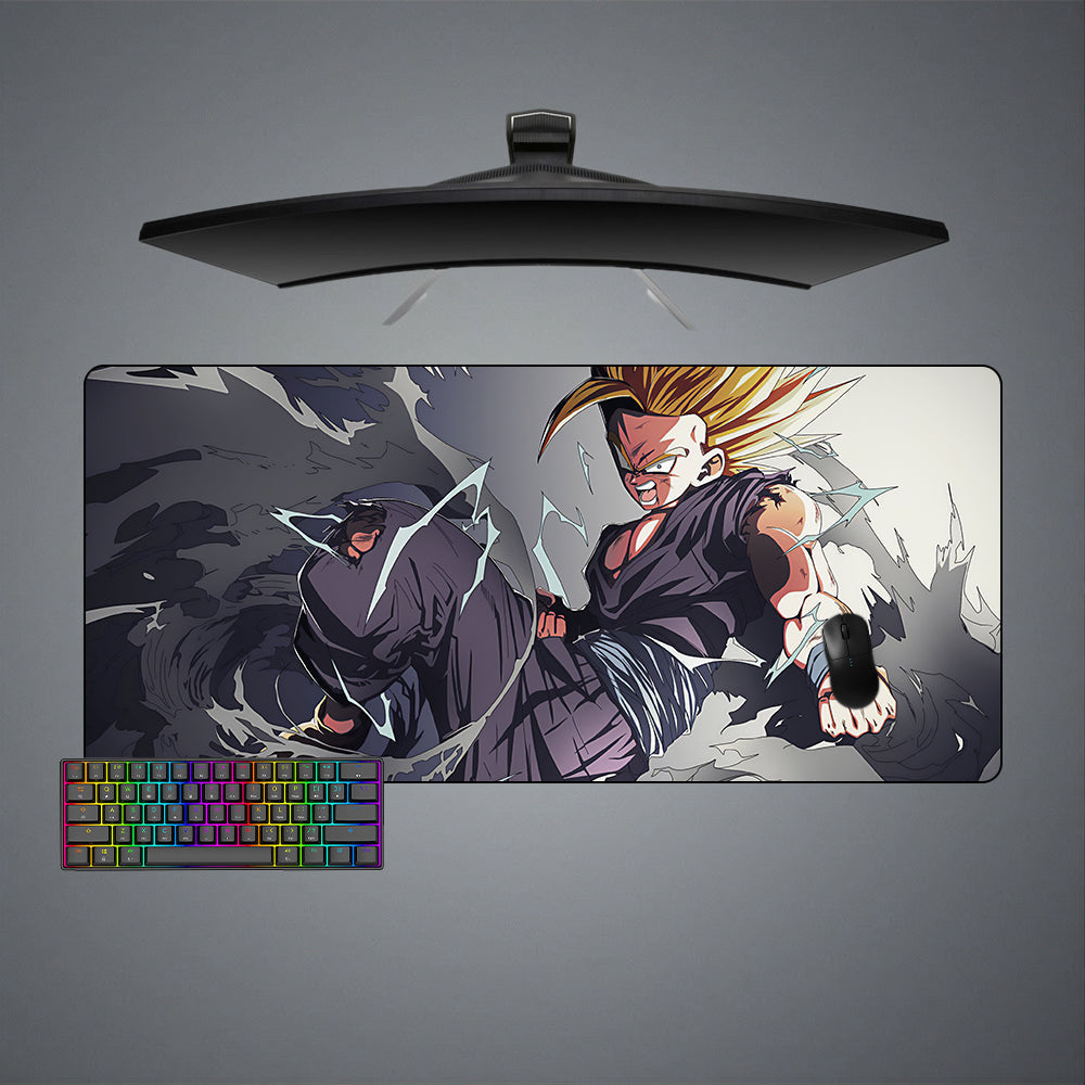 Gohan Fights Size Gaming Mouse Pad - Nysekai