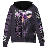 Gojo Satoru Jujutsu Kaisen Streetwear Zip Hoodie Jacket