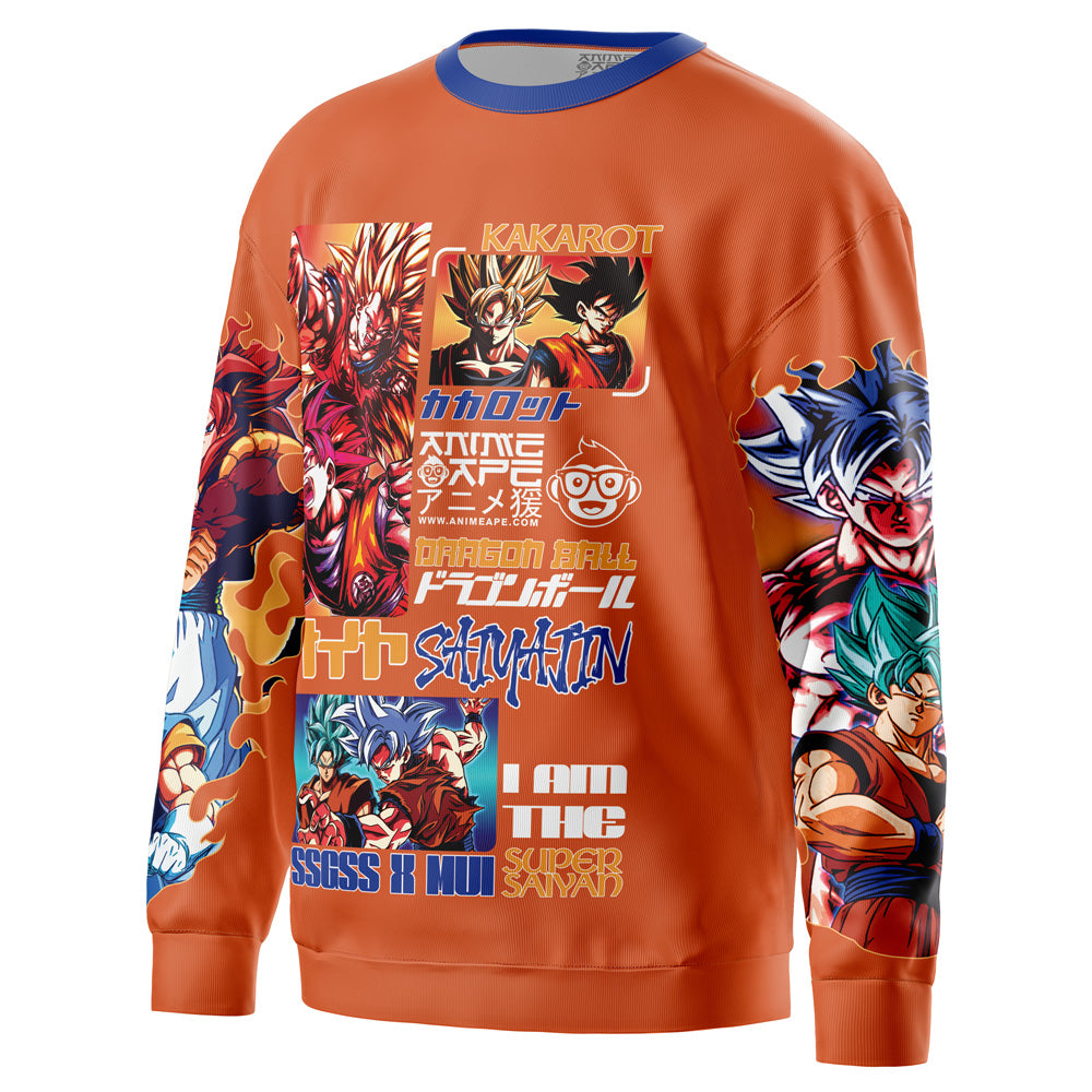 Son Goku V2 Dragon Ball Z Streetwear Sweatshirt