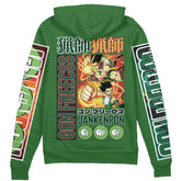 Gon Freecss Hunter x Hunter Streetwear Zip Hoodie Jacket