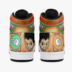 Gon Jajanken Hunter X Hunter Mid 1 Basketball Shoes
