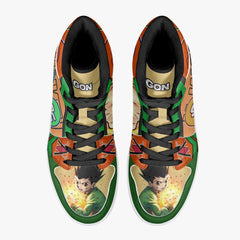 Gon Jajanken Hunter X Hunter Mid 1 Basketball Shoes