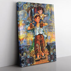 Grave of the Fireflies Studio Ghibli Canvas Print Wall Art - Nysekai