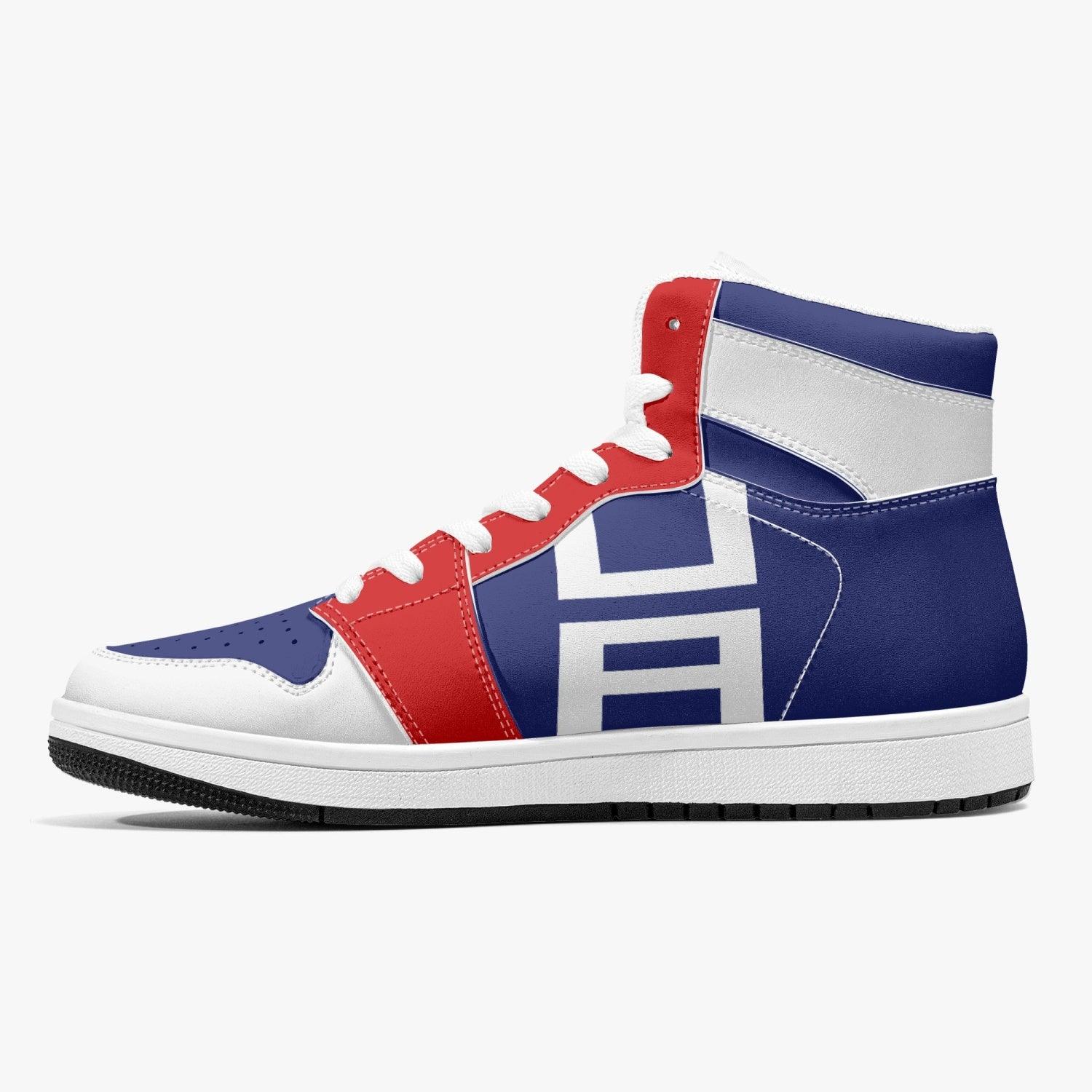 Gym Sports Pattern My Hero Academia Mid 1 Basketball Shoes