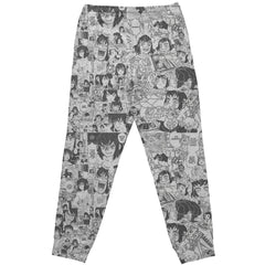 Hashibira Inosuke Manga Collage Demon Slayer Streetwear Sweatpants