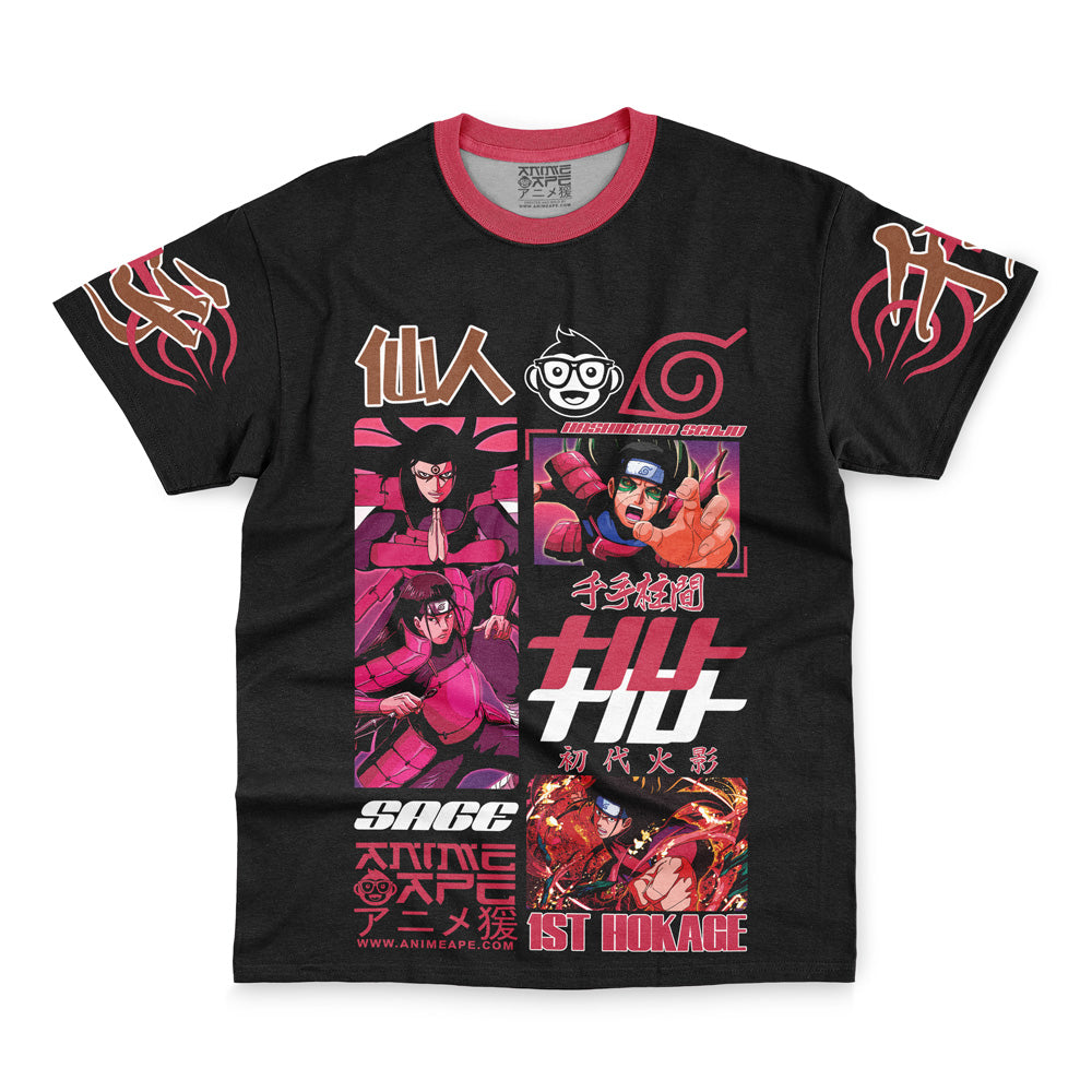 Hashirama Senju V3 Shippuden Streetwear T-Shirt