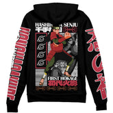 Hashirama Senju Shippuden Streetwear Zip Hoodie Jacket