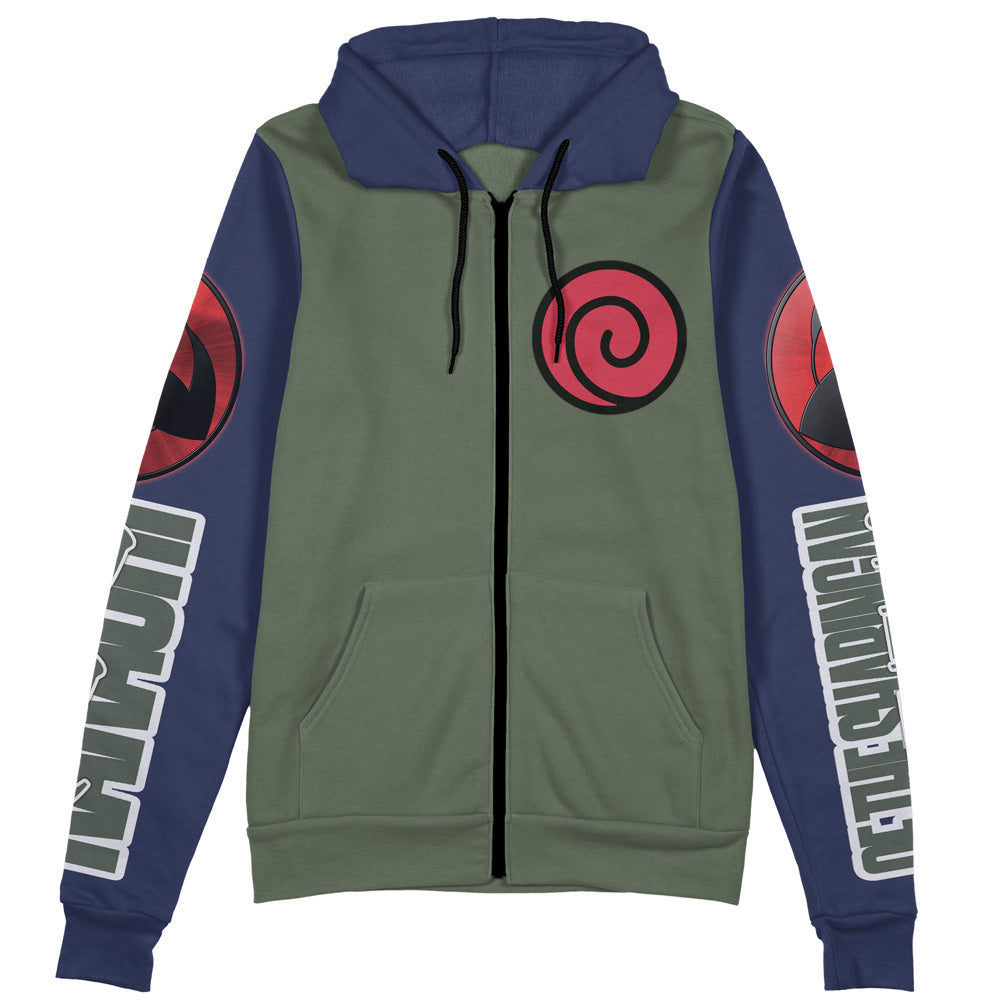 Hatake Kakashi Naruto Shippuden Streetwear Zip Hoodie Jacket