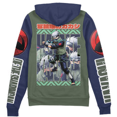 Hatake Kakashi Naruto Shippuden Streetwear Zip Hoodie Jacket