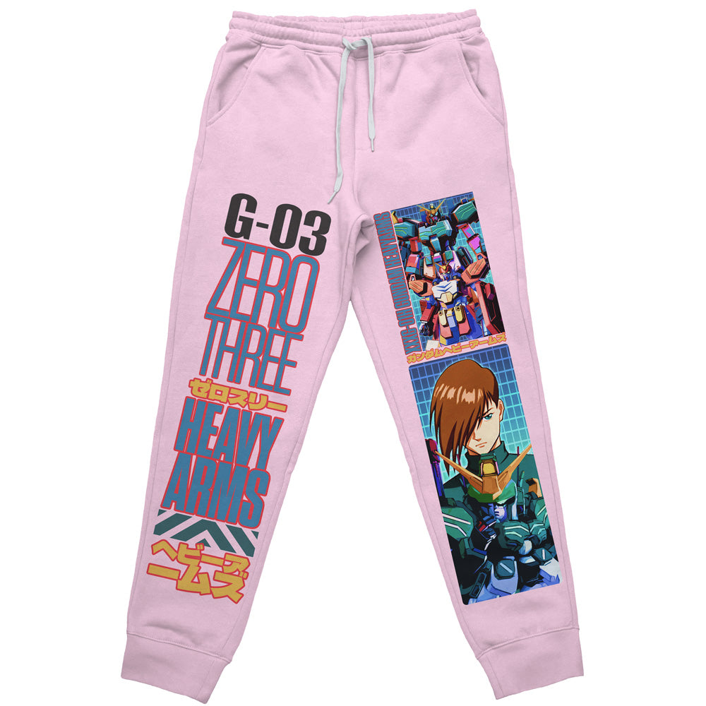 Heavyarms x Trowa Barton Gundam Wing Endless Waltz Streetwear Sweatpants