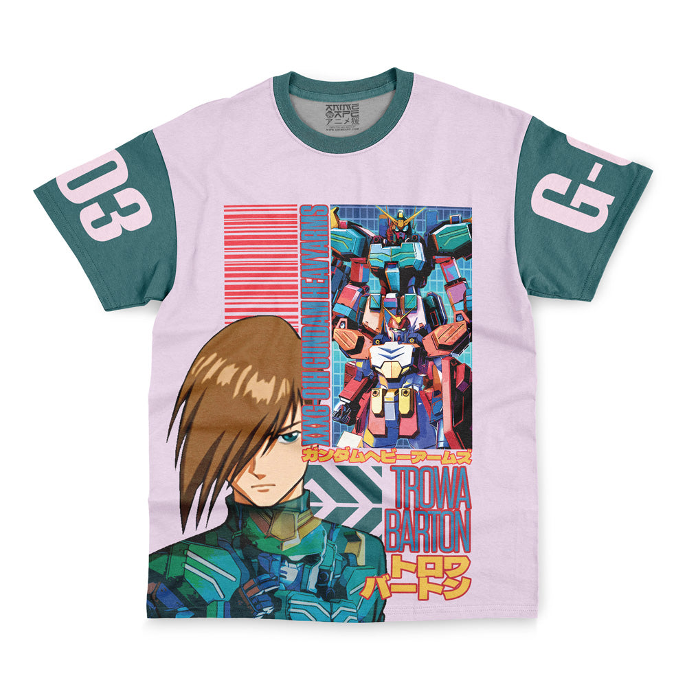 Heavyarms x Trowa Barton Gundam Wing Endless Waltz Streetwear T-Shirt