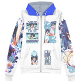 Hestia DanMachi Streetwear Zip Hoodie Jacket