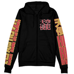 High-Rise Invasion Streetwear Zip Hoodie Jacket