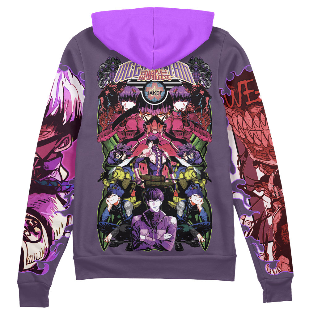 Hoshina Soshiro Kaiju No. 8 Streetwear Zip Hoodie Jacket