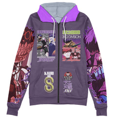 Hoshina Soshiro Kaiju No. 8 Streetwear Zip Hoodie Jacket