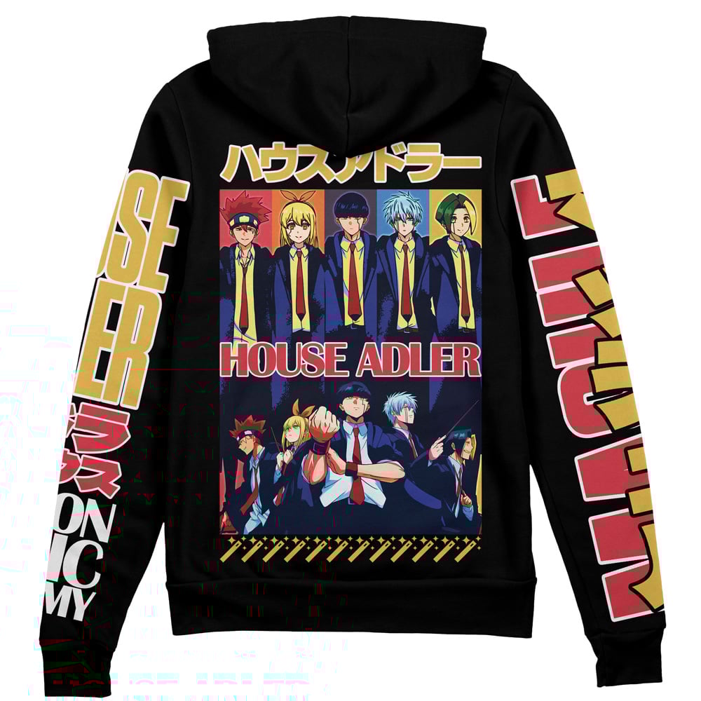 House Adler Mashle" Streetwear Zip Hoodie Jacket