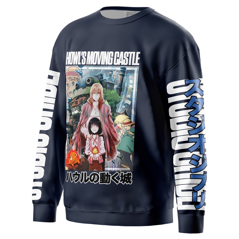 Howl’s Moving Castle Studio Ghibli Streetwear Sweatshirt