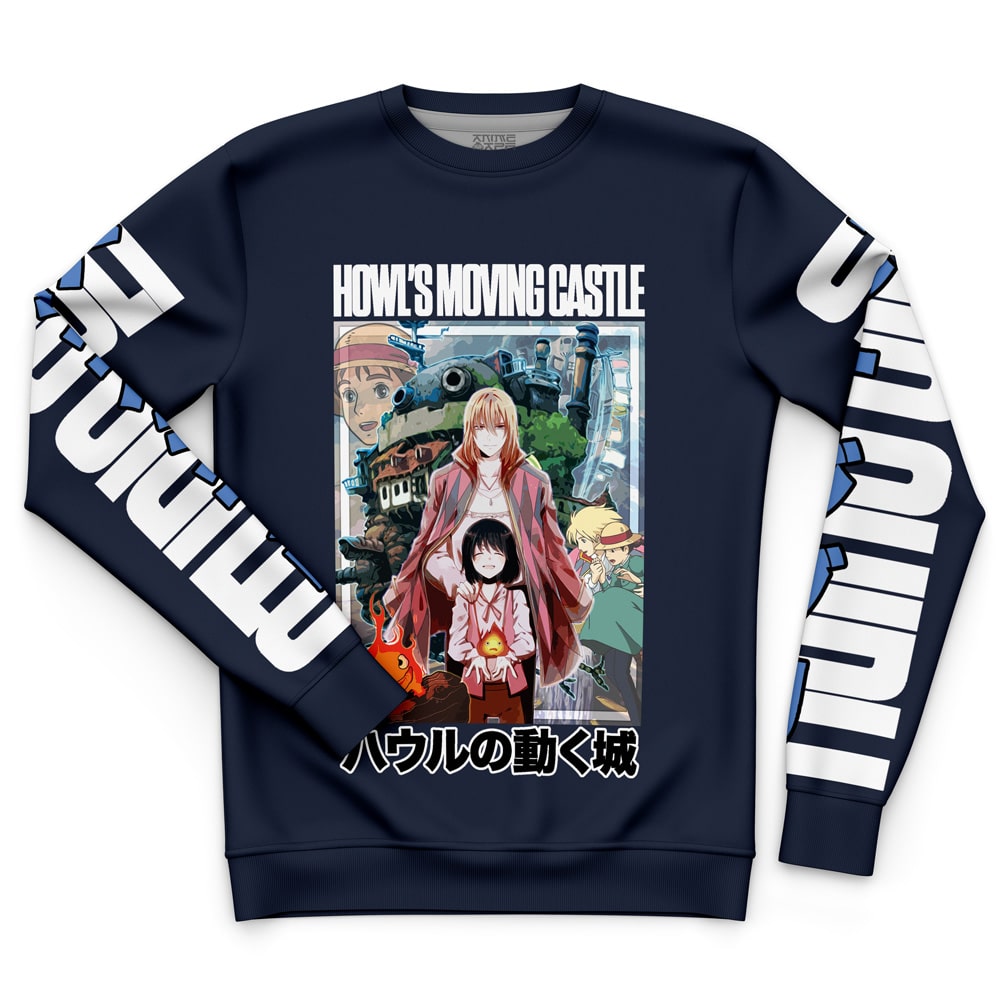 Howl’s Moving Castle Studio Ghibli Streetwear Sweatshirt