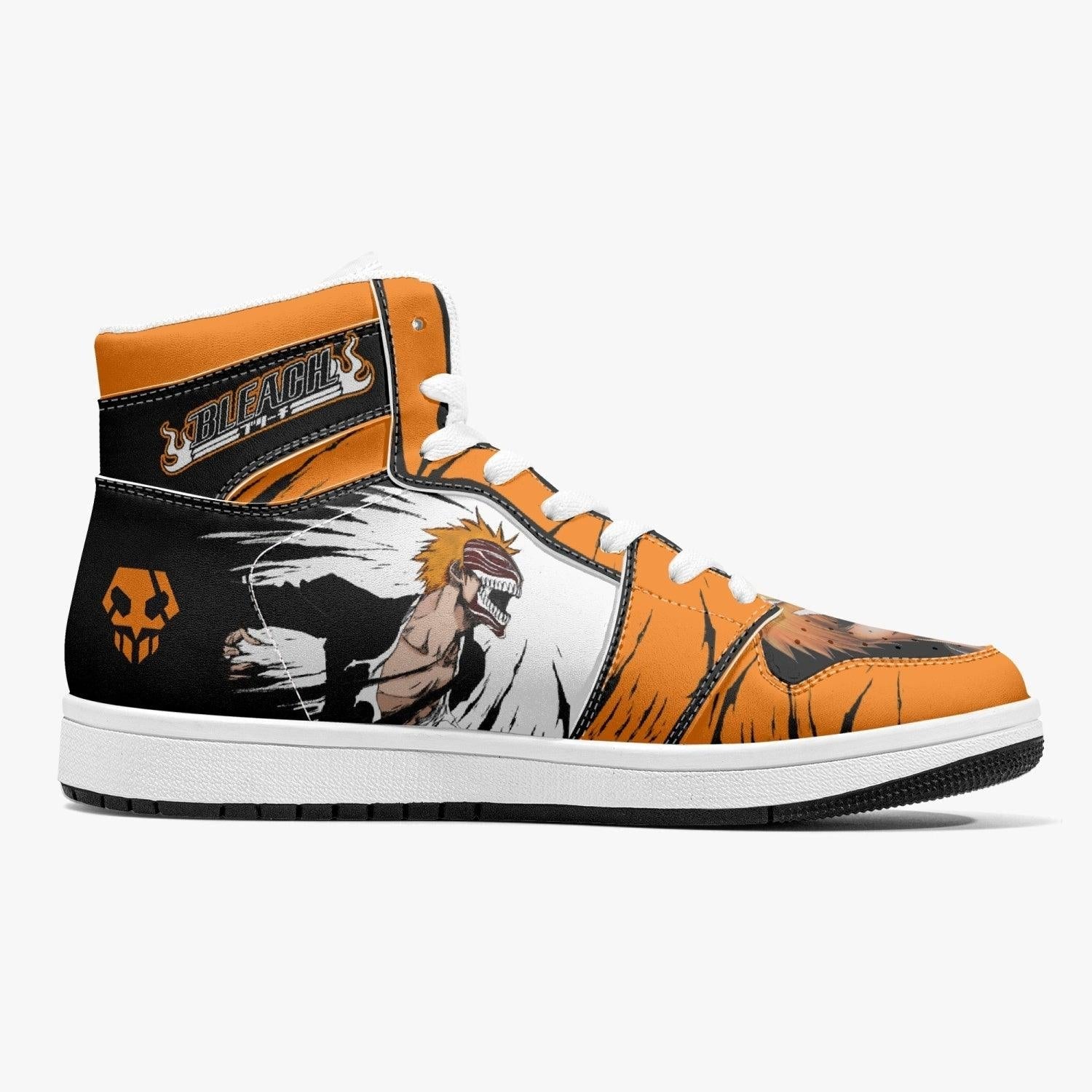 Ichigo Kurosaki Bankai Buruchi Mid 1 Basketball Shoes