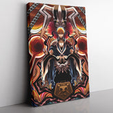 Ichigo True Shikai Bleach Vertical Canvas Print Wall Art - Nysekai