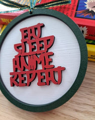 Gift For Anime Lover Anime Demon Slayer Christmas Ornament Anime Ornaments - Nysekai