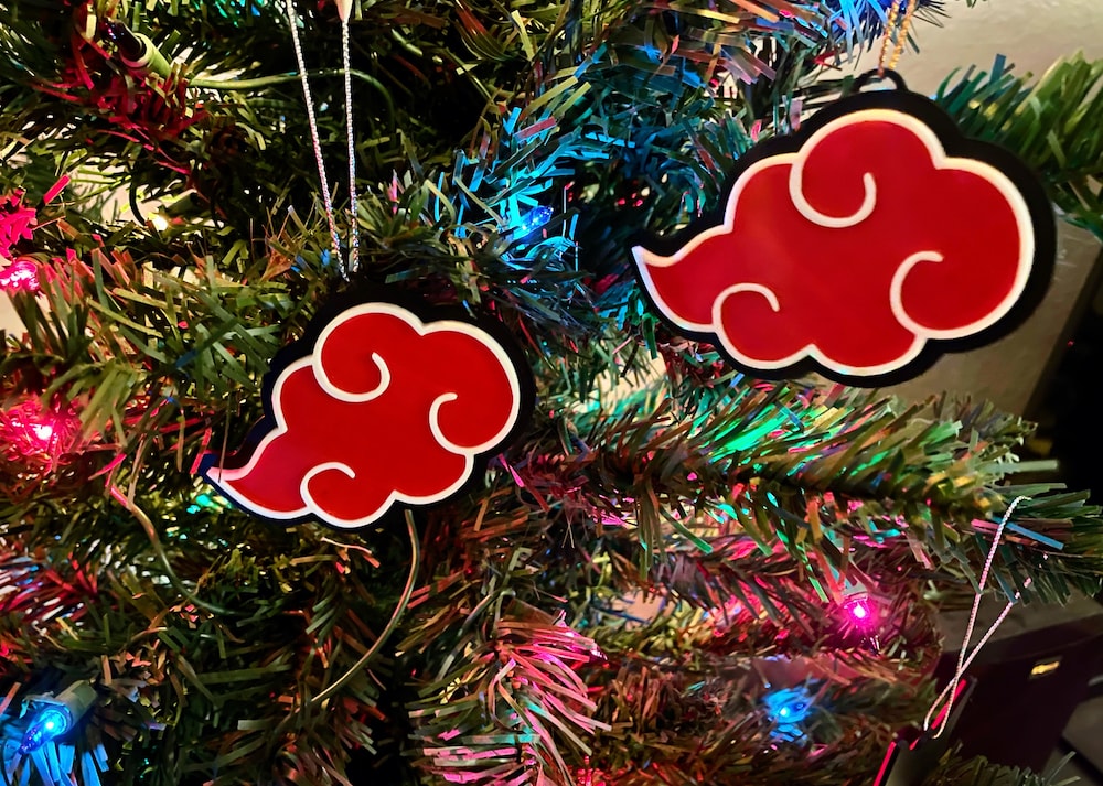 Anime Cloud Akatsuki Naruto Logo Anime Accessories Ornament Anime Ornaments - Nysekai