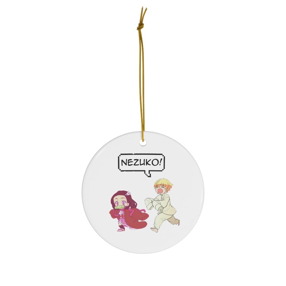 Anime Demon Slayers Characters Zenitsu Nezuko Ornament Anime Ornaments - Nysekai