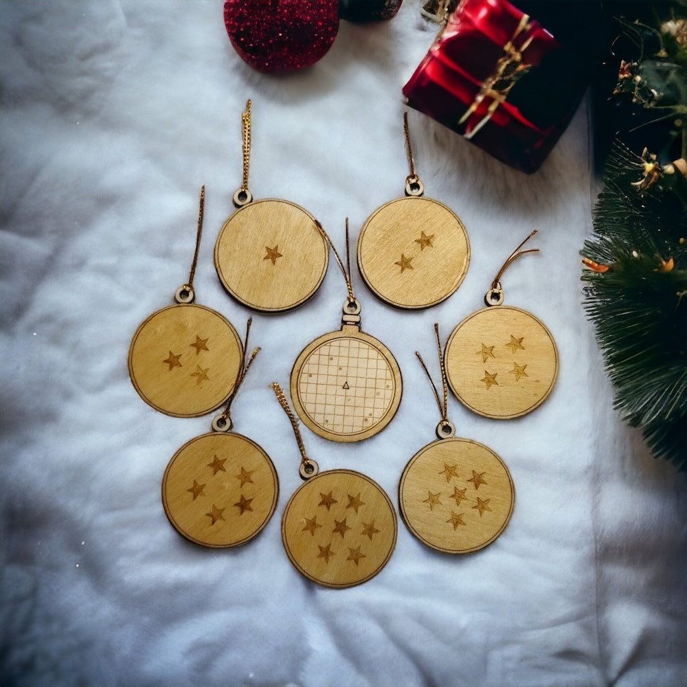 Dragon Ball Z Dragon Christmas Balls Wooden Ornament Anime Ornaments - Nysekai