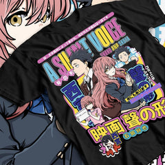 Nysekai "The Shape Of Silence" A Silent Voice Unisex T-Shirt
