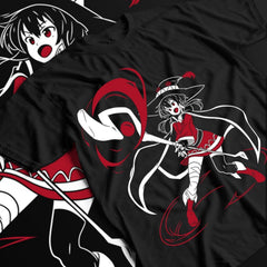 Nysekai "The Crimson Explosion Arch-Wizard" Konosuba Unisex T-Shirt