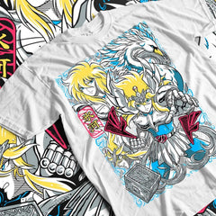 Nysekai "The Cygnus Saint’S Glacial Fury" Saint Seiya Unisex T-Shirt