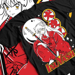 Nysekai "The Half-Demon's Lunar Vigil" Inuyasha Unisex T-Shirt