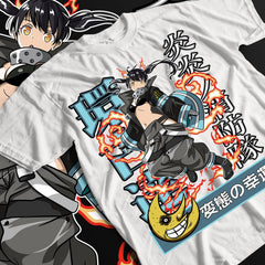 Nysekai "The Cat-Sith's Curse" Fire Force Unisex T-Shirt