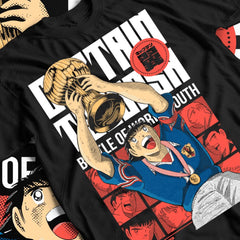 Nysekai "The Captain's Triumph" Captain Tsubasa Unisex T-Shirt