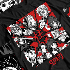 Nysekai "The Hashira's Resolve" Demon Slayer Unisex T-Shirt