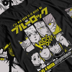 Nysekai "The Egoist's Kick-Off" Blue Lock Unisex T-Shirt