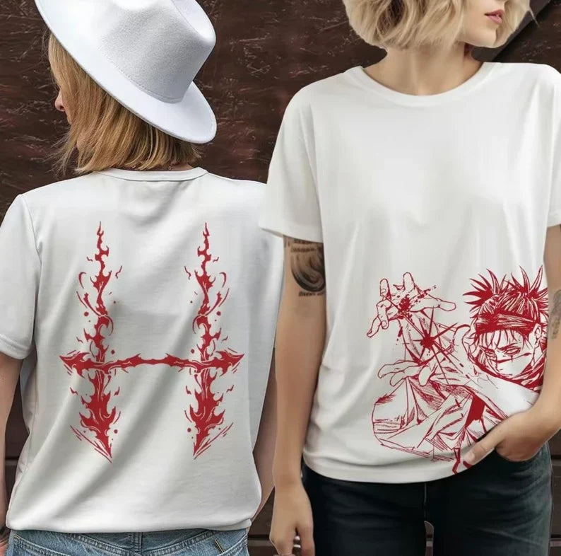 Nysekai "Choso Domain Expansion Jujutsu Kaisen Anime Vintage Oversize T Shirt - Nysekai